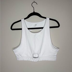 White sports Bra nwot